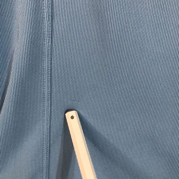 Nike Shirt Men Extra Large Blue Polo Collared Outdoor Logo Golf Dri Fit Dadcore - Picture 2 of 9